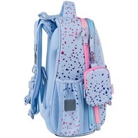 Школьный каркасный рюкзак Kite Education 531 Shiny Голубой 15л (K25-531M-1)
