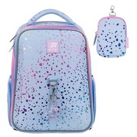 Школьный каркасный рюкзак Kite Education 531 Shiny Голубой 15л (K25-531M-1)