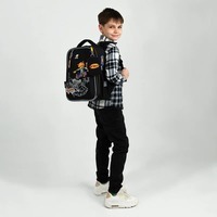 Школьный каркасный рюкзак Kite Education 531 HW Черный 15л (HW25-531M)