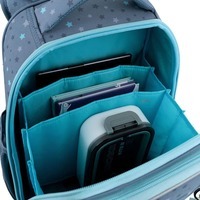 Школьный каркасный рюкзак Kite Education 531 SP Серый 15л (SP25-531M)