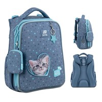 Школьный каркасный рюкзак Kite Education 531 SP Серый 15л (SP25-531M)