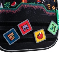 Школьный каркасный рюкзак Kite Education 555 Pixel Game Черный 14л (K25-555S-4)