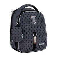 Школьный каркасный рюкзак Kite Education 555 College Line Boy Серый 14л (K25-555S-1)