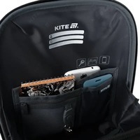 Школьный каркасный рюкзак Kite Education 555 College Line Boy Серый 14л (K25-555S-1)