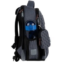 Школьный каркасный рюкзак Kite Education 555 College Line Boy Серый 14л (K25-555S-1)