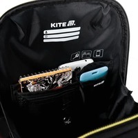 Школьный каркасный рюкзак Kite Education 555 DC Черный 14л (DC25-555S)