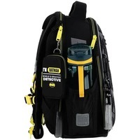 Школьный каркасный рюкзак Kite Education 555 DC Черный 14л (DC25-555S)
