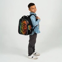 Школьный каркасный рюкзак Kite Education 555 TF Черный 14л (TF25-555S)