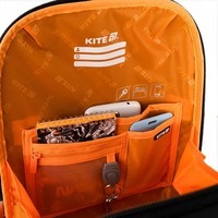 Школьный каркасный рюкзак Kite Education 555 TF Черный 14л (TF25-555S)