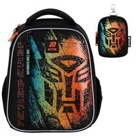 Школьный каркасный рюкзак Kite Education 555 TF Черный 14л (TF25-555S)