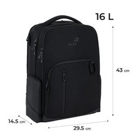 Городской рюкзак Kite Education teens 2722L Черный 16л (K25-2722L)