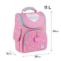 Школьный каркасный рюкзак GoPack Education 5001S-1 Pink Dreams 11л (GO25-5001S-1)