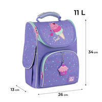 Школьный каркасный рюкзак GoPack Education 5001S-2 Summer Ice Cream 11л (GO25-5001S-2)