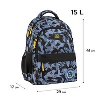 Школьный рюкзак GoPack Education 182M Explore 15л (GO25-182M-8)