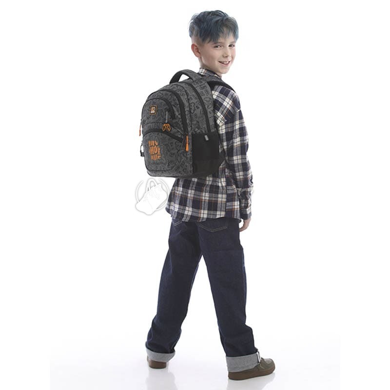 Школьный рюкзак GoPack Education 175M-5 No More Rules 17л (GO25-175M-5)