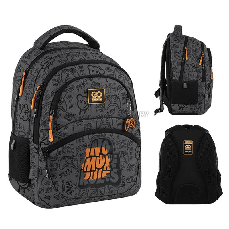 Школьный рюкзак GoPack Education 175M-5 No More Rules 17л (GO25-175M-5)