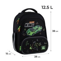 Школьный каркасный рюкзак GoPack Education 597M-5 Rasing King 12.5л (GO25-597M-5)