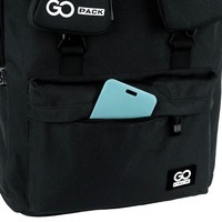 Городской подростковый рюкзак GoPack Education Teens 178 черный 19л (GO25-178L-1)