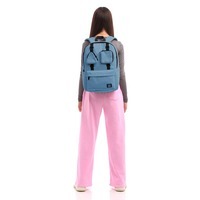 Городской подростковый рюкзак GoPack Education Teens 178 серо-голубой 19л (GO25-178L-3)
