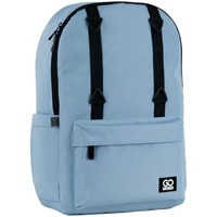 Городской подростковый рюкзак GoPack Education Teens 178 серо-голубой 19л (GO25-178L-3)