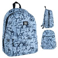 Городской подростковый рюкзак GoPack Education Teens 188M-3 принт 15л (GO25-188M-3)