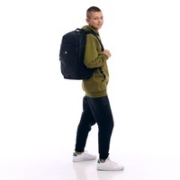 Городской рюкзак GoPack Education Teens 185 черный 18л (GO25-185L-2)