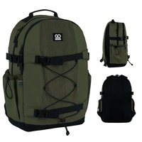 Городской рюкзак GoPack Education Teens 186 хаки 20л (GO25-186L-3)