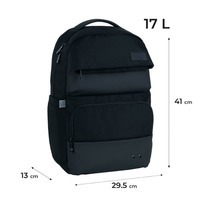 Городской рюкзак GoPack Education Teens 187 черный 17л (GO25-187L)