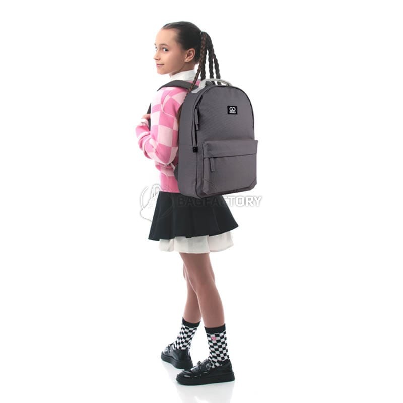 Городской рюкзак GoPack Education Teens 147 серый 14л (GO25-147M-7)