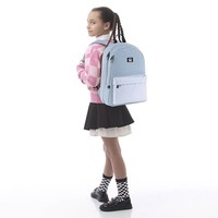 Городской рюкзак GoPack Education Teens 140 серо-голубой 15л (GO25-140L-2)