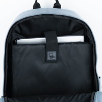Городской рюкзак GoPack Education Teens 140 серо-голубой 15л (GO25-140L-2)