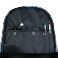 Городской рюкзак GoPack Education Teens 140 серо-голубой 15л (GO25-140L-2)