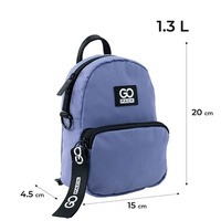 Сумка-рюкзак мини GoPack Education Teens 181XXS-1 фиолетовый 1.3л (GO24-181XXS-3)