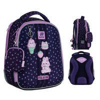 Школьный каркасный рюкзак Kite Education 555 Feel Good Фиолетовый 14л (K25-555S-8)