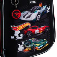 Школьный каркасный рюкзак Kite Education 555 Hot Wheels Черный 14л (HW25-555S)