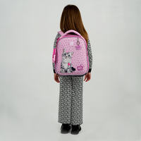 Школьный каркасный рюкзак Kite Education 555 Studio Pets Розовый 14л (SP25-555S-1)