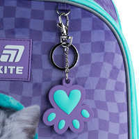 Школьный каркасный рюкзак Kite Education 555 Studio Pets Фиолетовый 14л (SP25-555S-2)