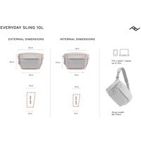Сумка для фотокамеры Peak Design Everyday Sling 10L Ash (BEDS-10-AS-3)