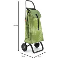 Хозяйственная сумка-тележка Rolser I-Max Costa Rica 2 43л Kaki (931440)