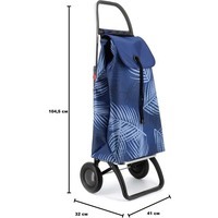 Хозяйственная сумка-тележка Rolser I-Max Costa Rica 2 43л Klein (931441)