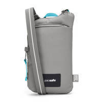 Сумка через плечо антивор Pacsafe GO Tech Crossbody 4 ст. защиты 0.2л серый (35175146)