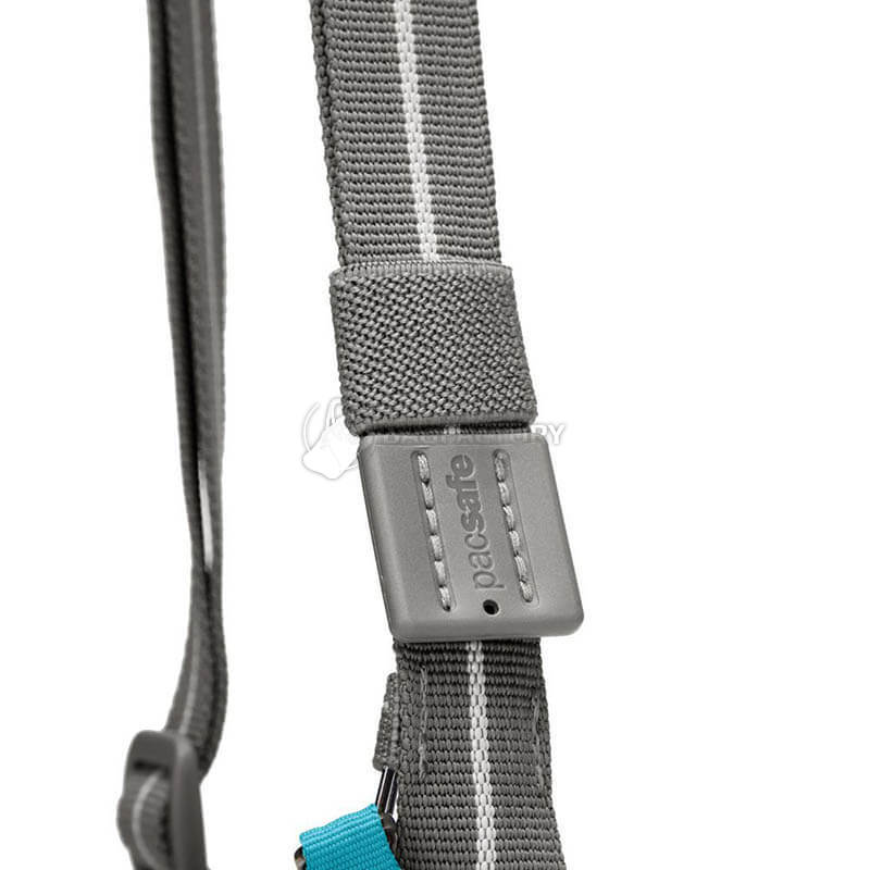 Сумка через плечо антивор Pacsafe GO Tech Crossbody 4 ст. защиты 0.2л серый (35175146)