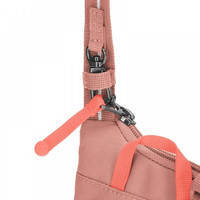 Сумка через плечо антивор Pacsafe GO Tech Crossbody 4 ст. защиты 0.2л розовый (35175340)