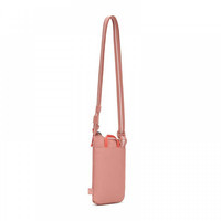 Сумка через плечо антивор Pacsafe GO Tech Crossbody 4 ст. защиты 0.2л розовый (35175340)