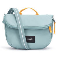 Женская сумка антивор Pacsafe GO Saddle Crossbody 6 ст. защиты 7 л мятный (35140528)