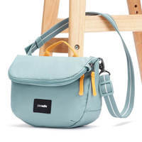 Женская сумка антивор Pacsafe GO Saddle Crossbody 6 ст. защиты 7 л мятный (35140528)