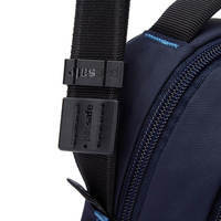 Сумка через плечо антивор Pacsafe V Companion Crossbody 5 ст. защиты 5л темно-синий (61105658)