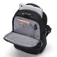 Сумка через плечо антивор Pacsafe V Companion Crossbody 5 ст. защиты 5л черный (61105130)