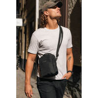 Сумка через плечо антивор Pacsafe V Companion Crossbody 5 ст. защиты 5л черный (61105130)