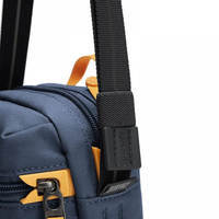 Сумка через плечо антивор Pacsafe GO Micro Crossbody 4 ст. защиты 1.5л темно-синий (35130651)